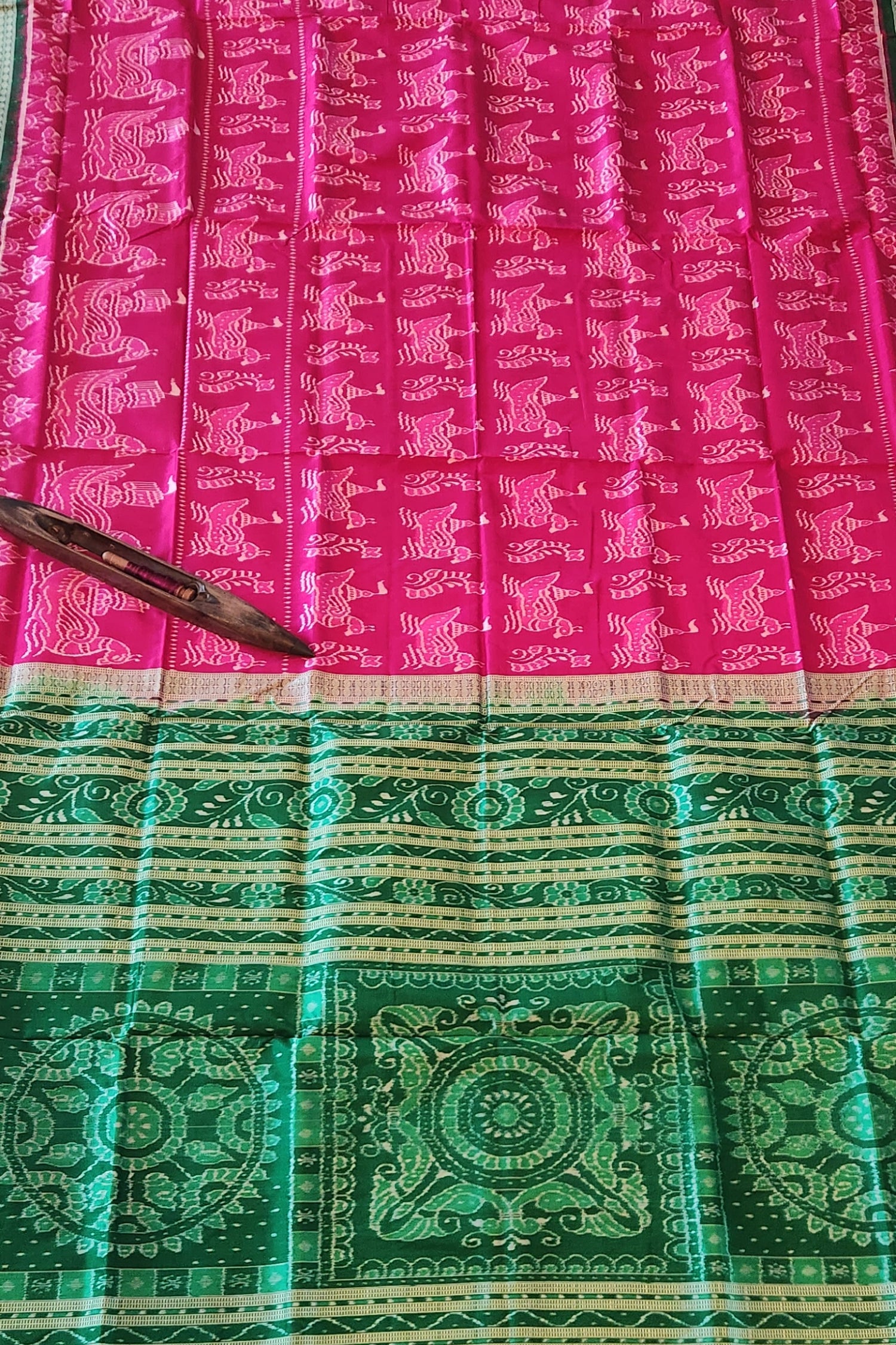 BOITA: Handwoven Sambalpuri Silk Saree