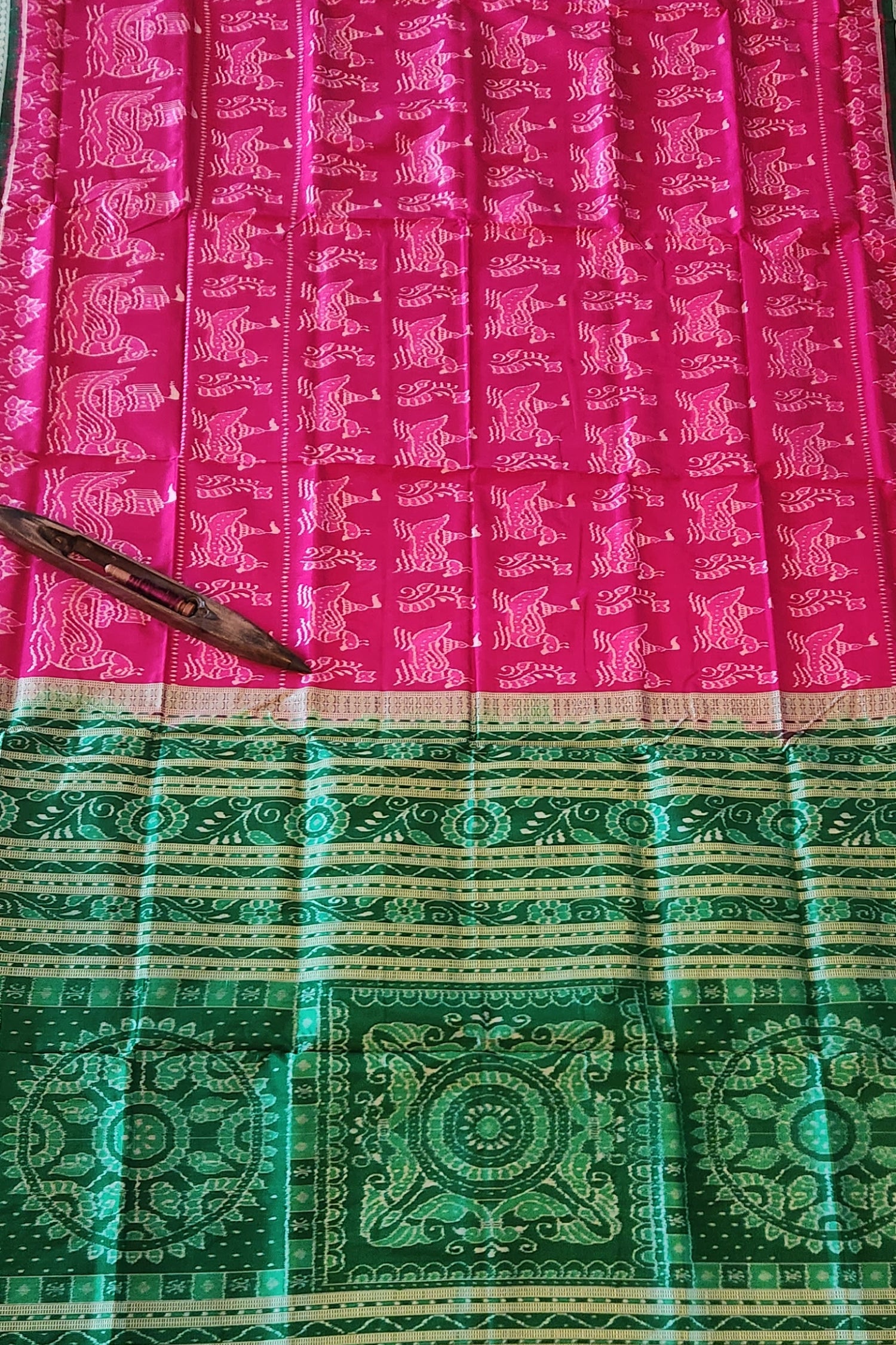 BOITA: Handwoven Sambalpuri Silk Saree