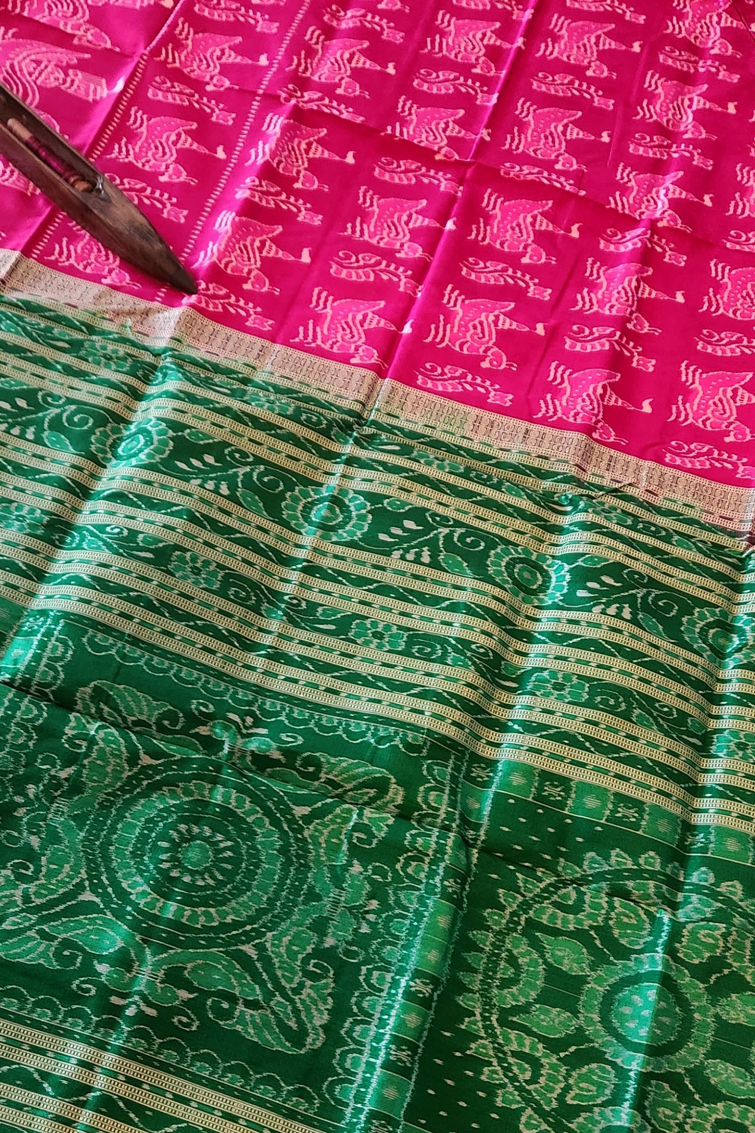 BOITA: Handwoven Sambalpuri Silk Saree