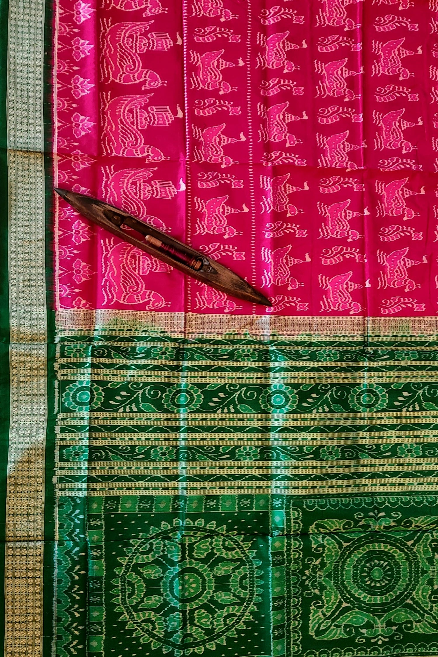 BOITA: Handwoven Sambalpuri Silk Saree