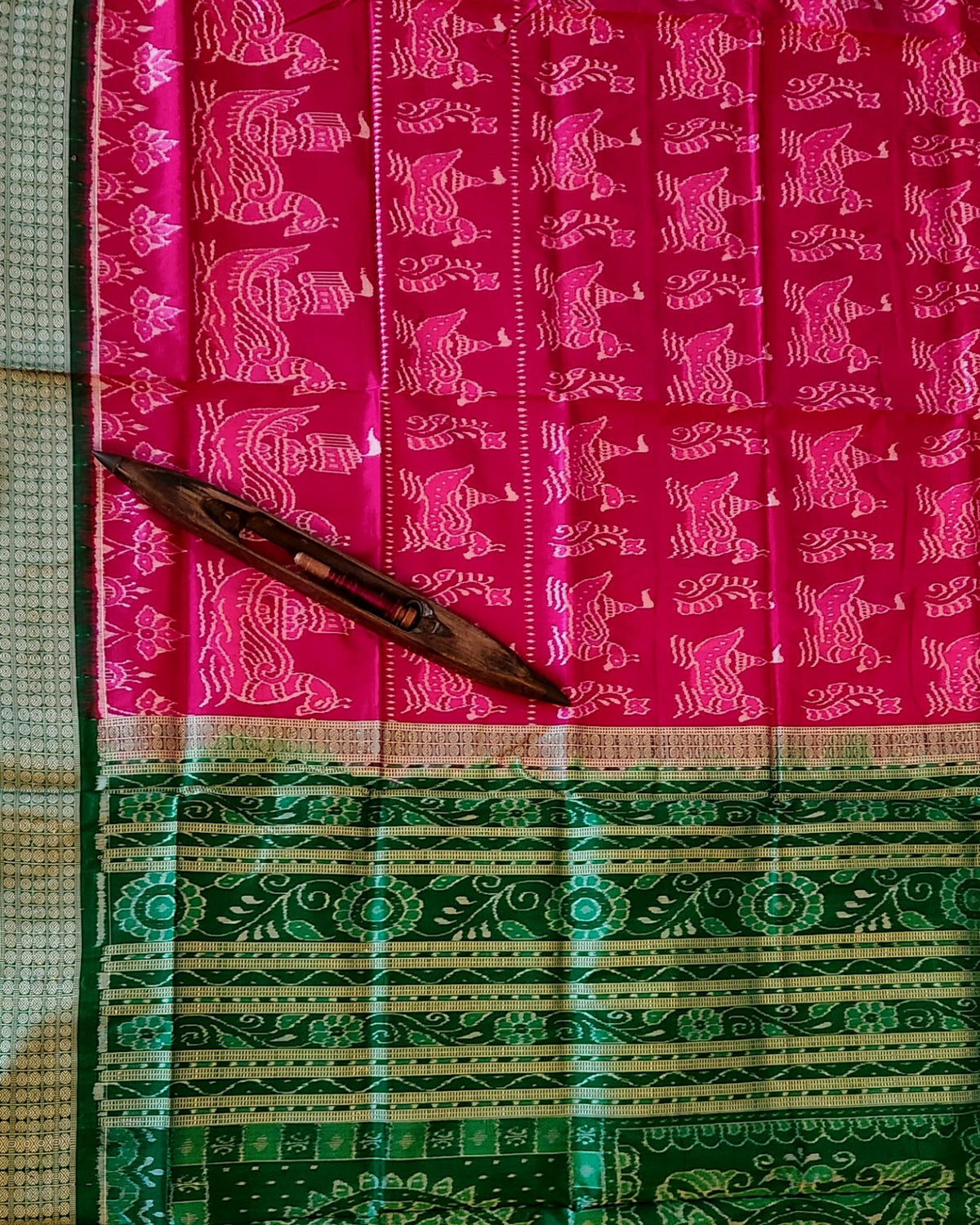 BOITA: Handwoven Sambalpuri Silk Saree