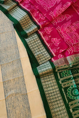 BOITA: Handwoven Sambalpuri Silk Saree