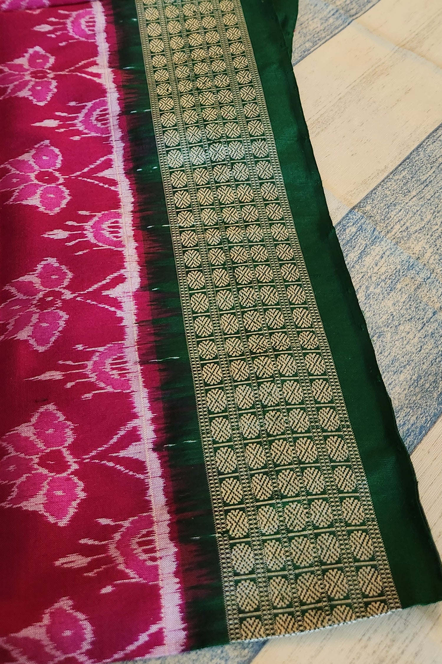 BOITA: Handwoven Sambalpuri Silk Saree