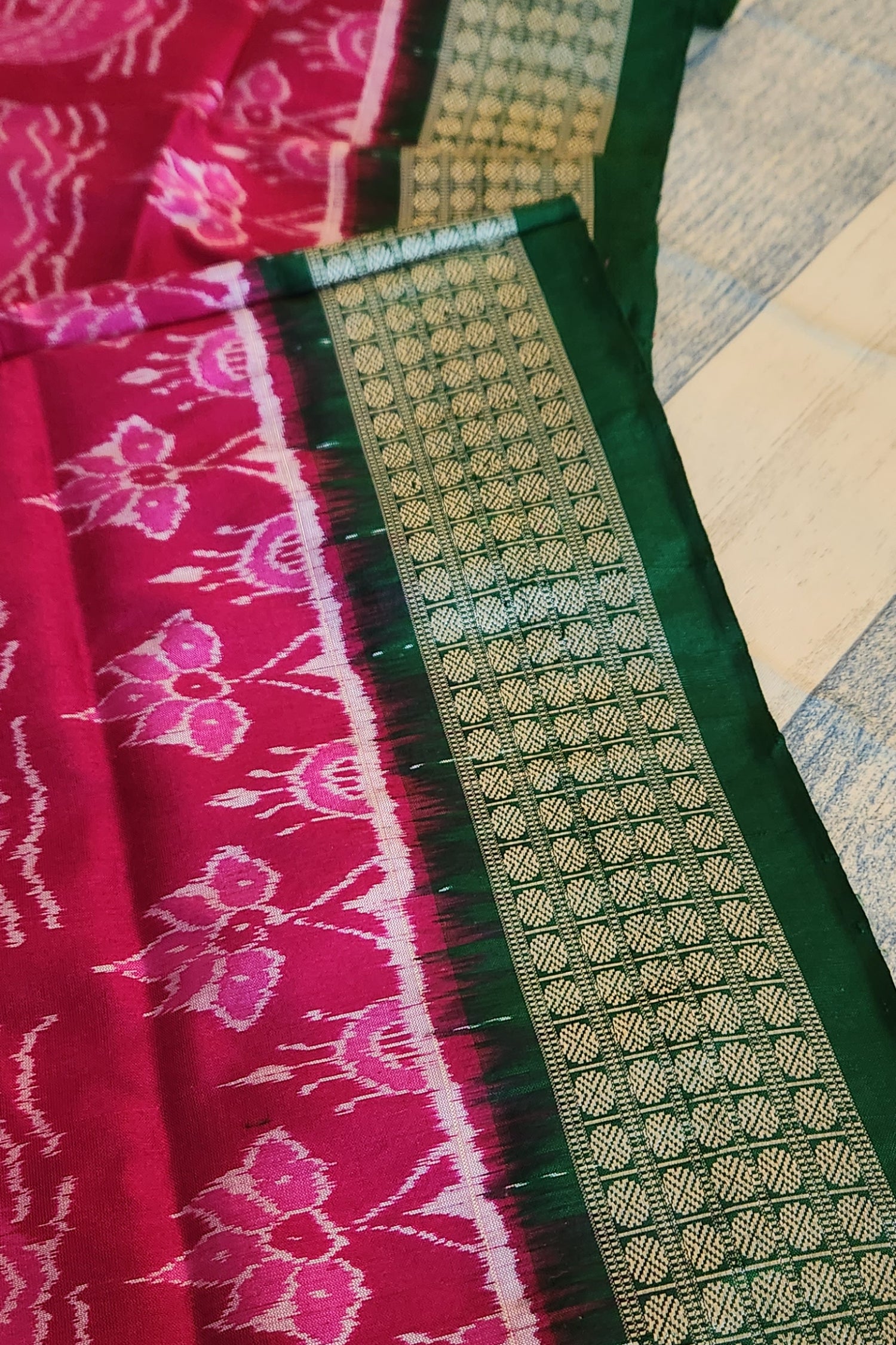 BOITA: Handwoven Sambalpuri Silk Saree