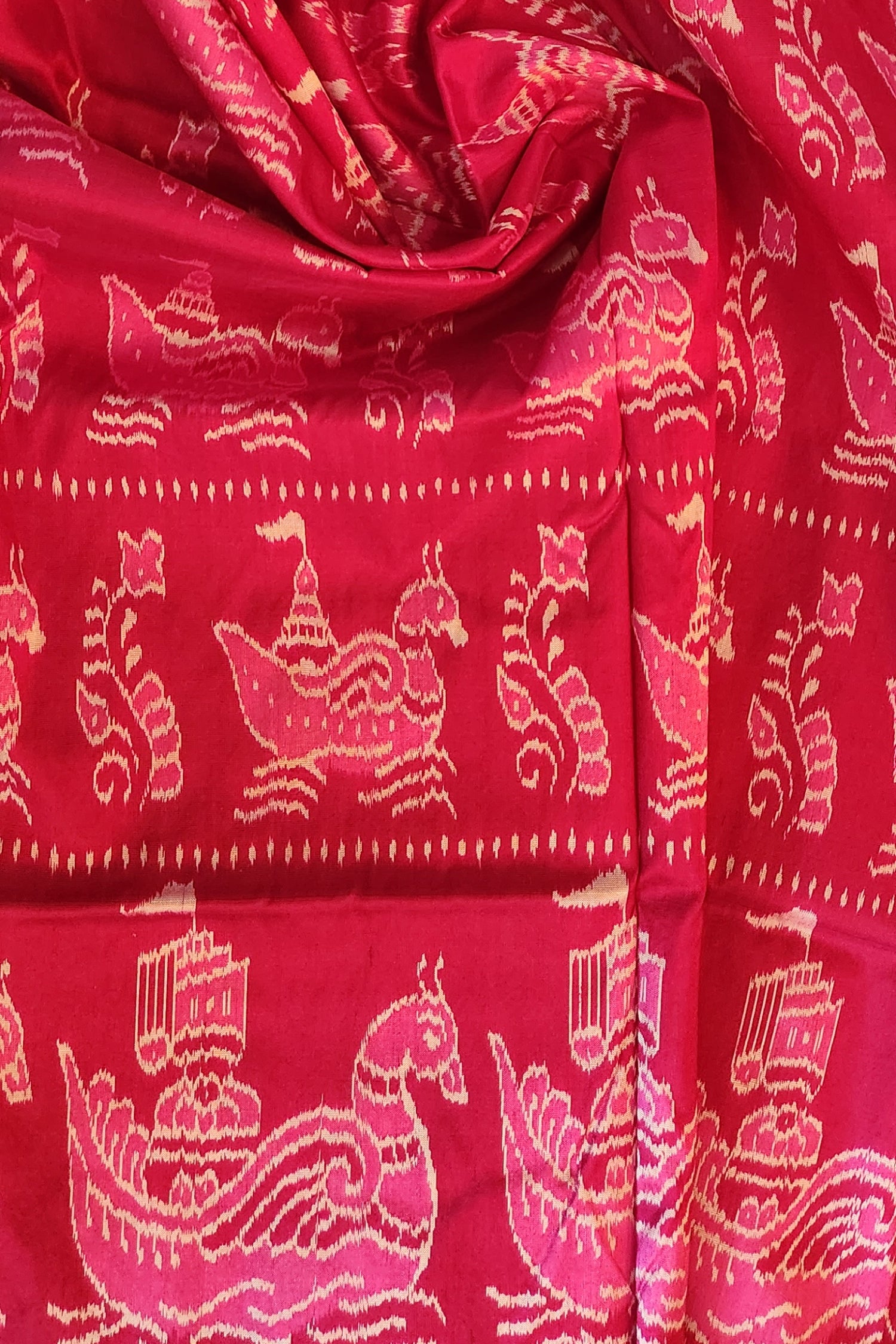 BOITA: Handwoven Sambalpuri Silk Saree