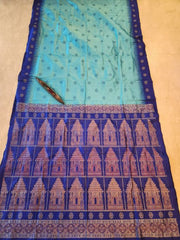 KONARK CHAKRA - Chakra Temple inspired Bomkai Silk