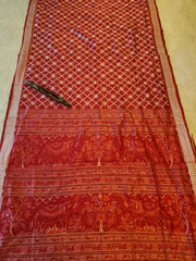 VITHIKA: Handwoven Sambalpuri Silk Saree