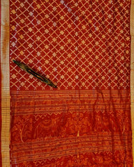 VITHIKA: Handwoven Sambalpuri Silk Saree