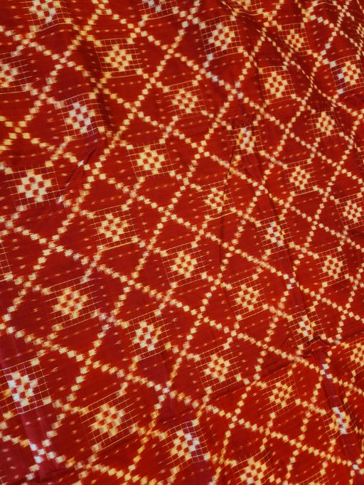 VITHIKA: Handwoven Sambalpuri Silk Saree