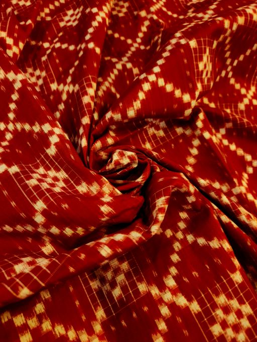 VITHIKA: Handwoven Sambalpuri Silk Saree
