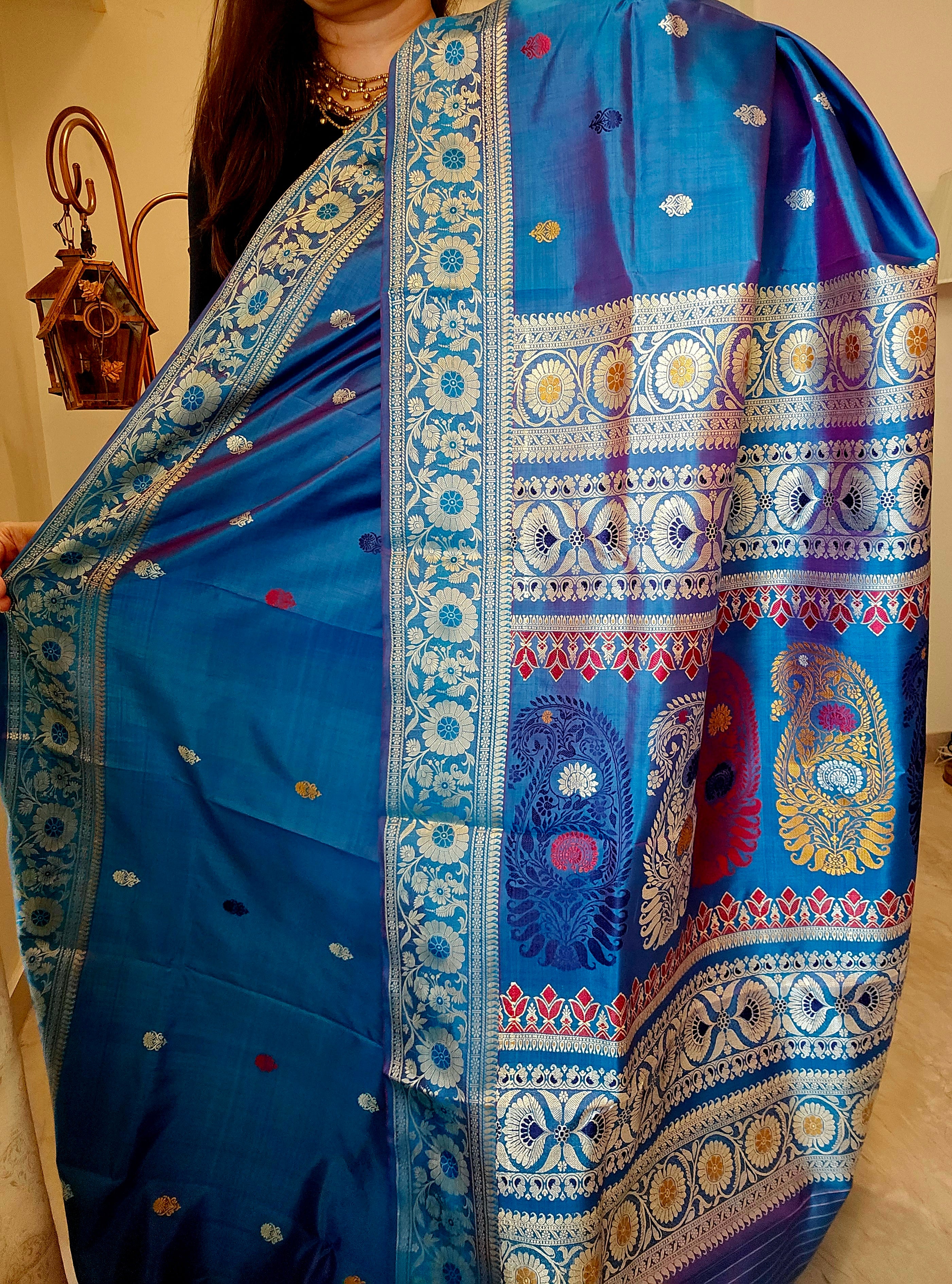 Raabtaa - Peacock Blue-Green