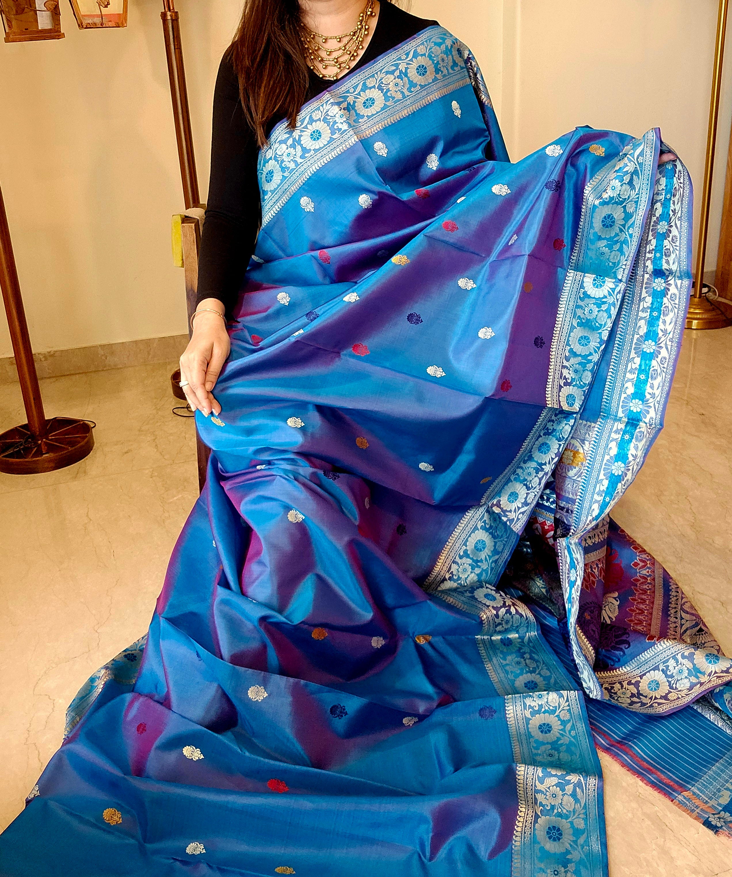 Raabtaa - Peacock Blue-Green