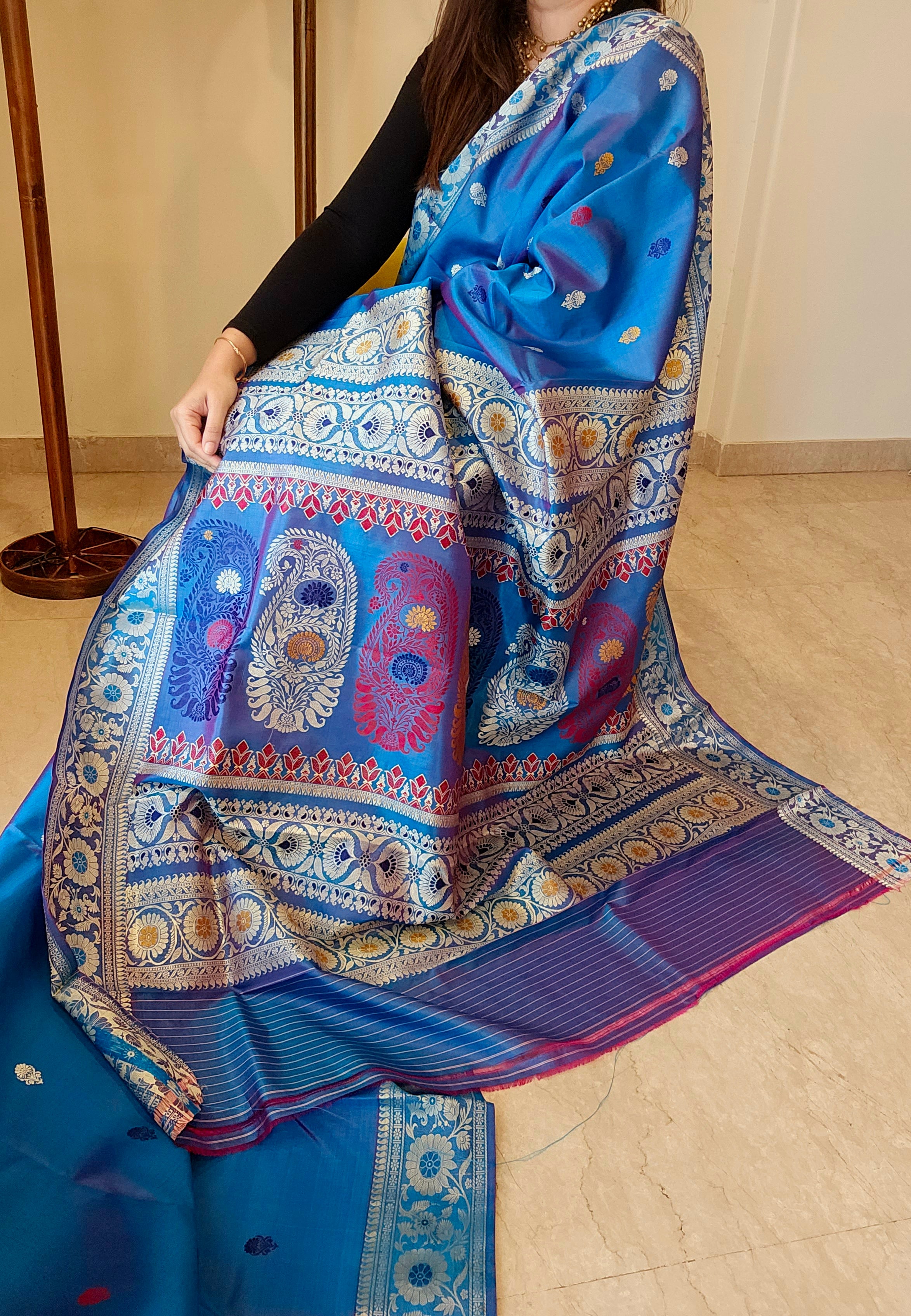 Raabtaa - Peacock Blue-Green