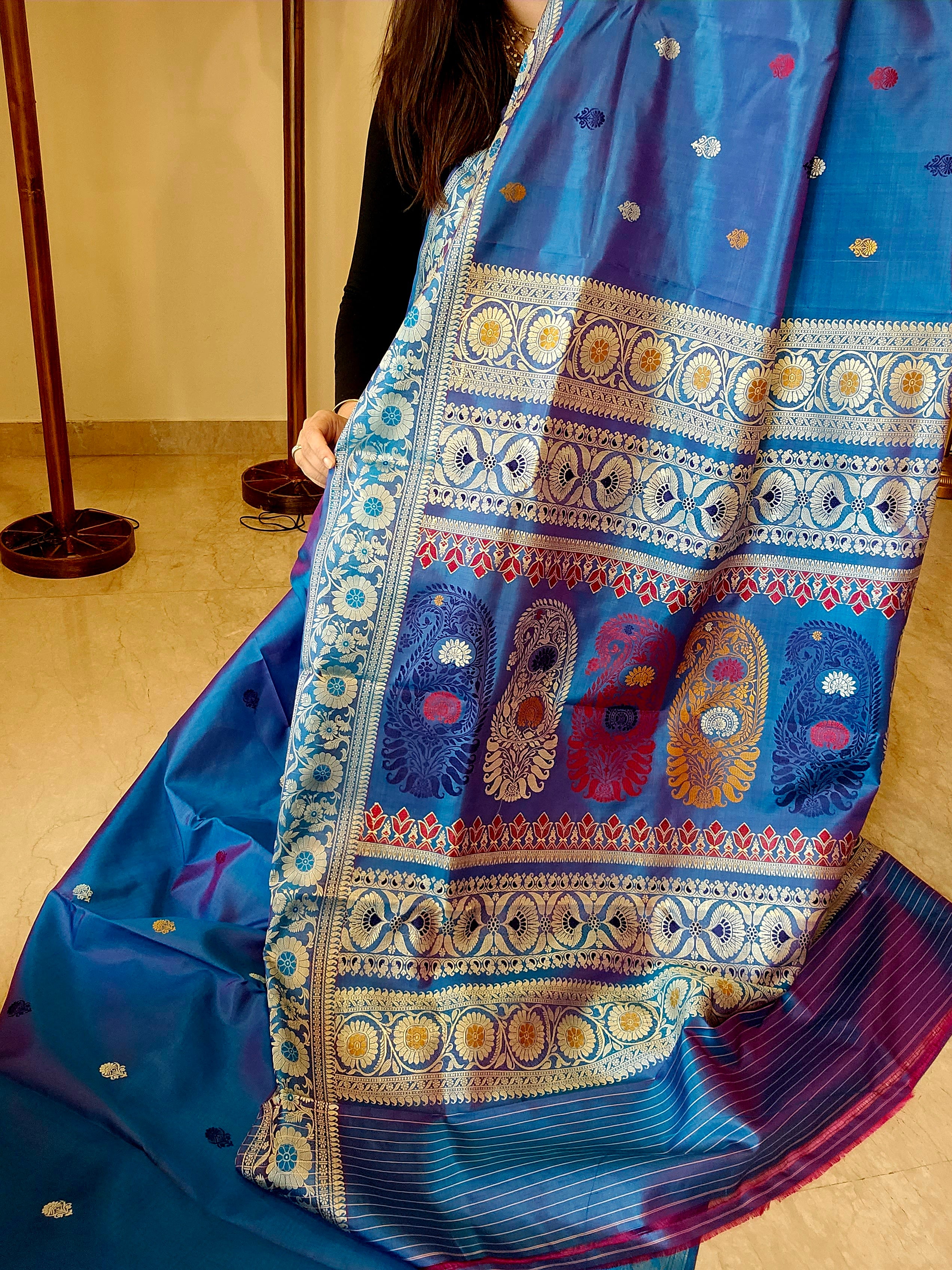 Raabtaa - Peacock Blue-Green