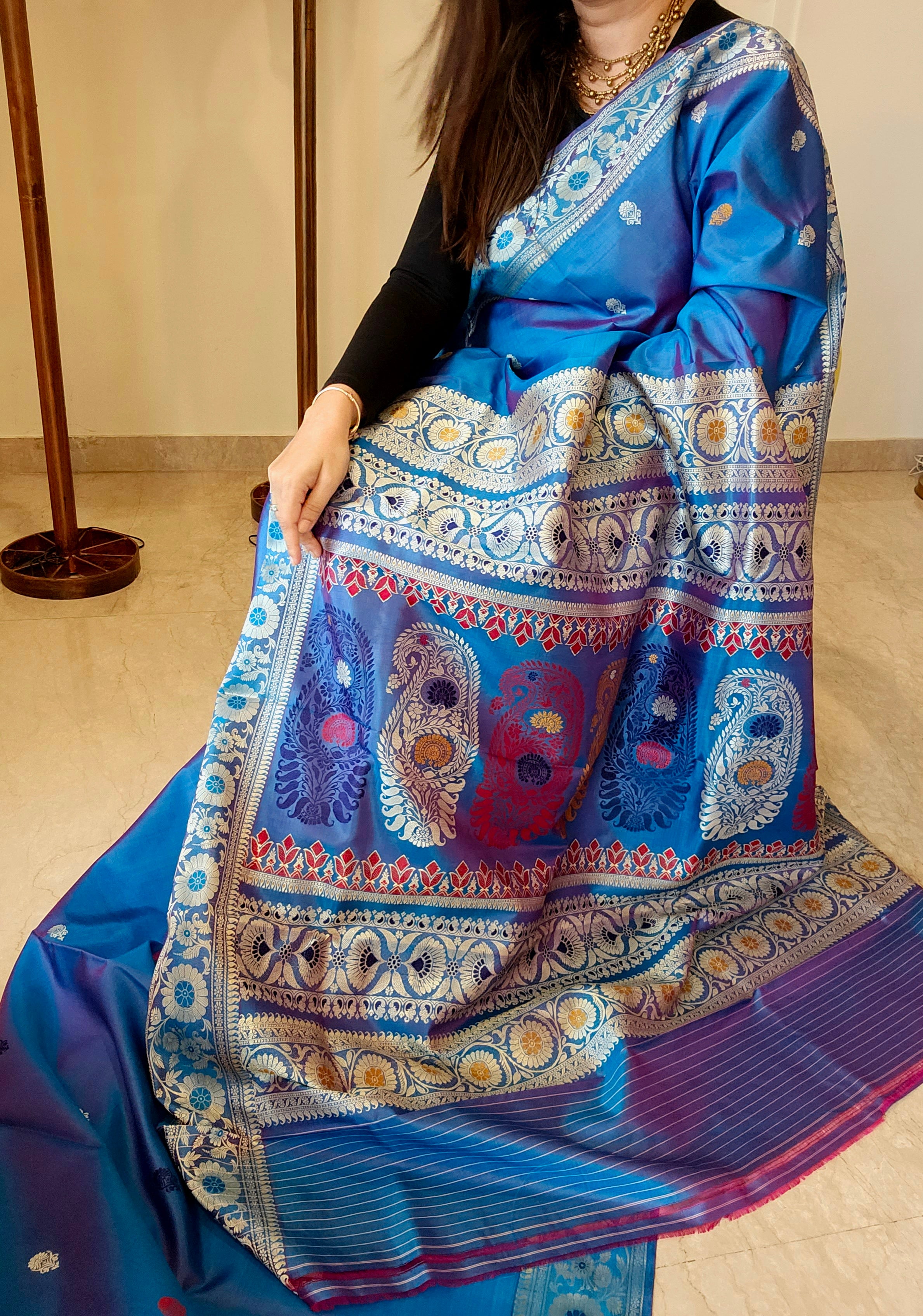 Raabtaa - Peacock Blue-Green
