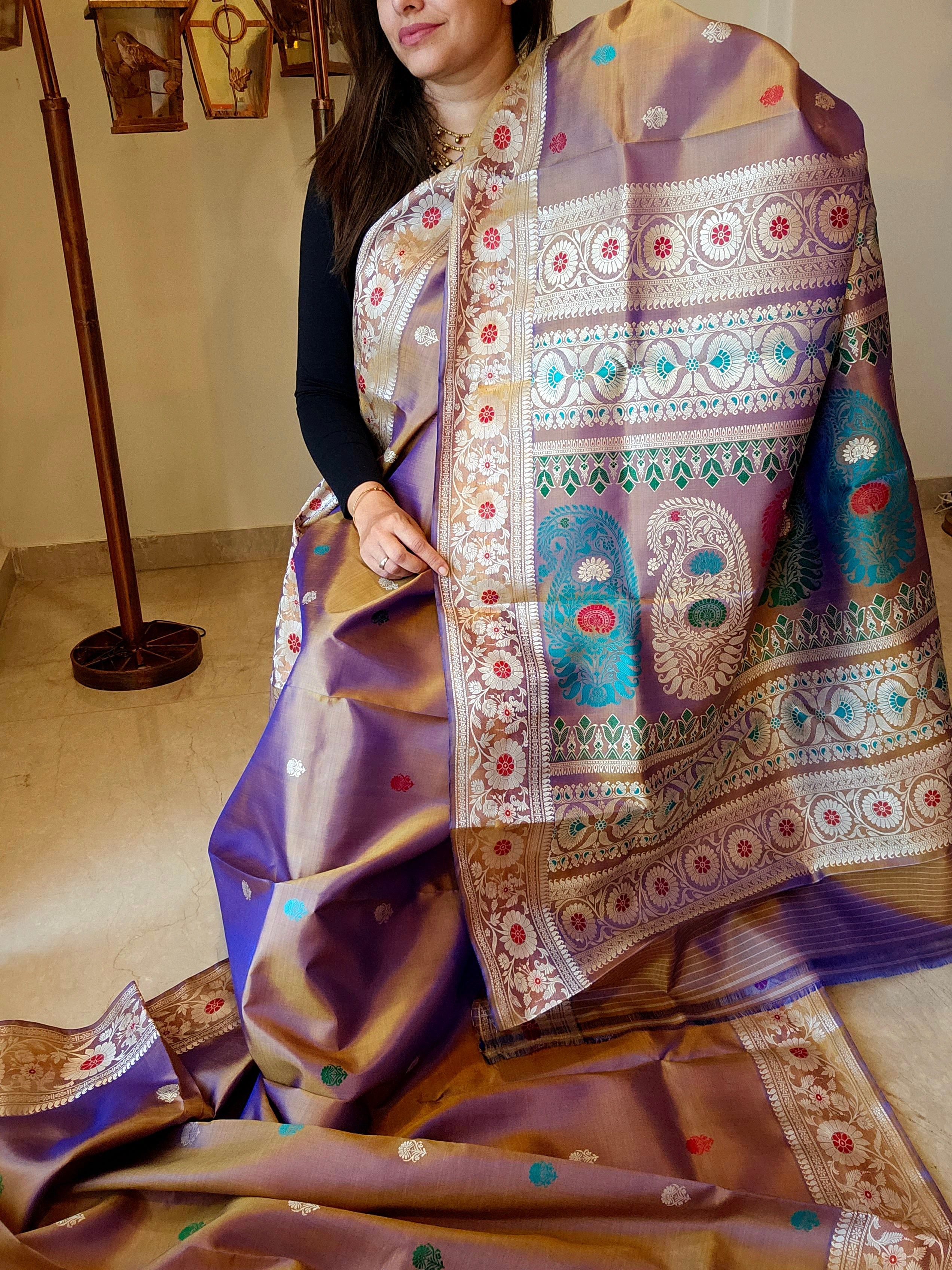 Raabtaa - Beige Gold-Mauve
