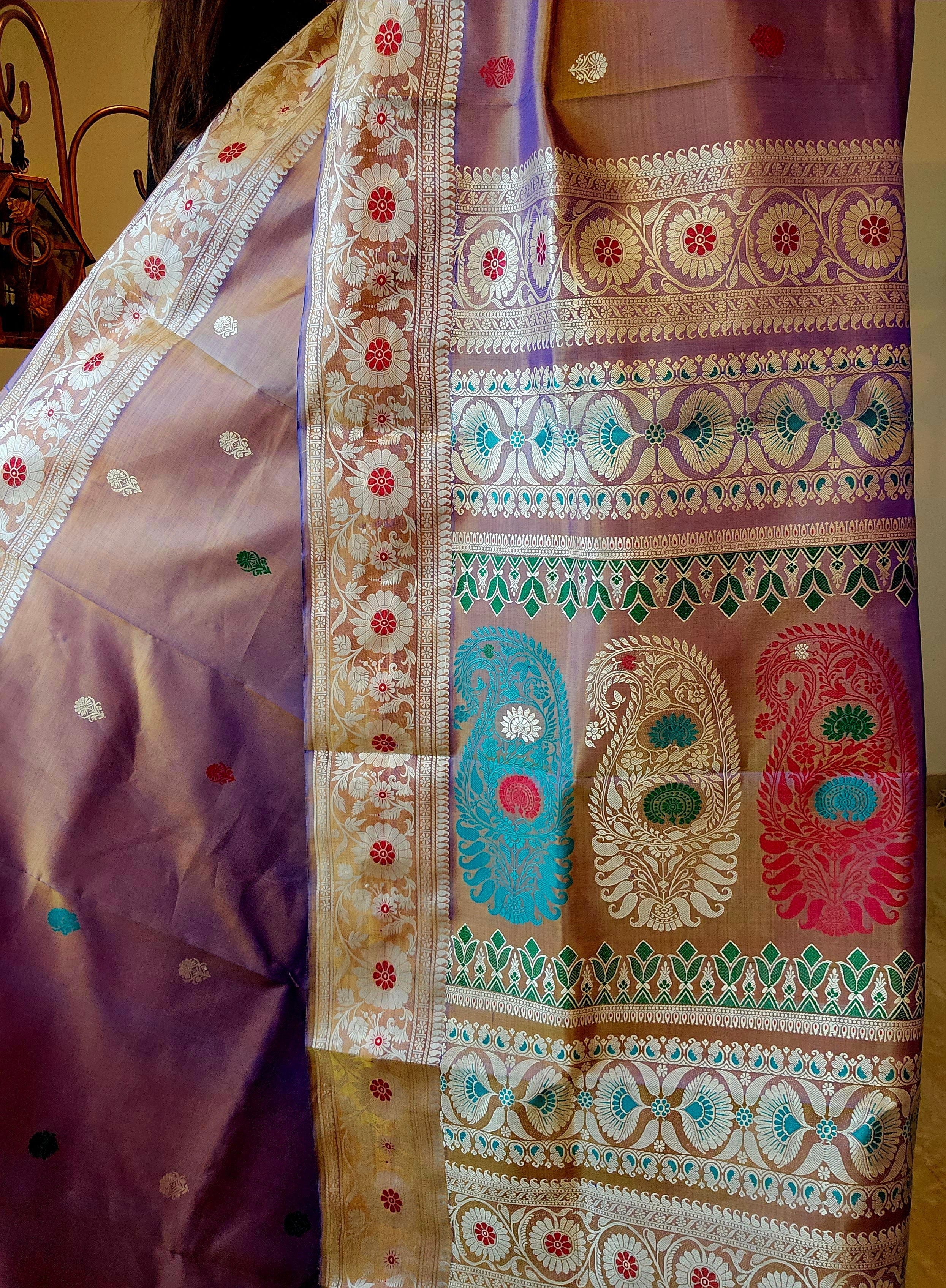 Raabtaa - Beige Gold-Mauve