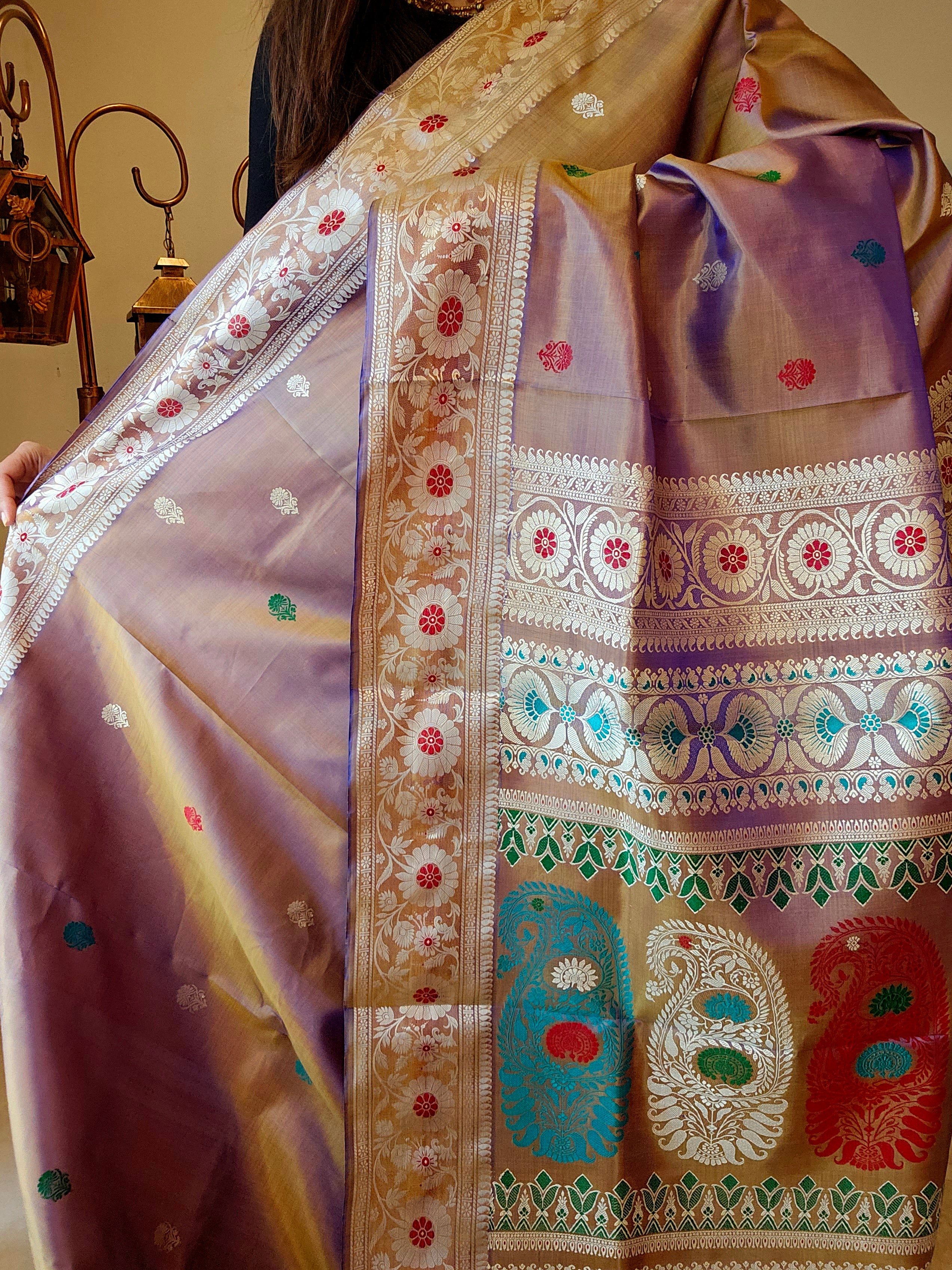 Raabtaa - Beige Gold-Mauve