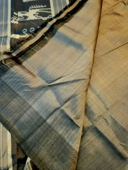 SAURIKA: Saura art inspired Pure Silk Saree