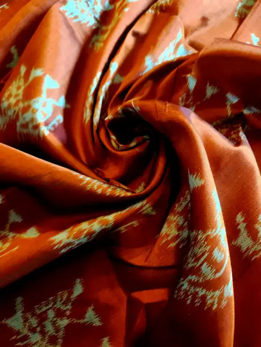 SAURIKA: Saura art inspired Pure Silk Saree