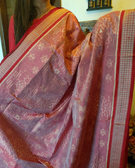 Shri Yantra Sambalpuri Silk saree 