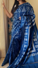 SMRITI - Saura art inspired Pure Silk Saree