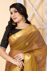 LIYA - Handwoven Kanjivaram SICO Saree