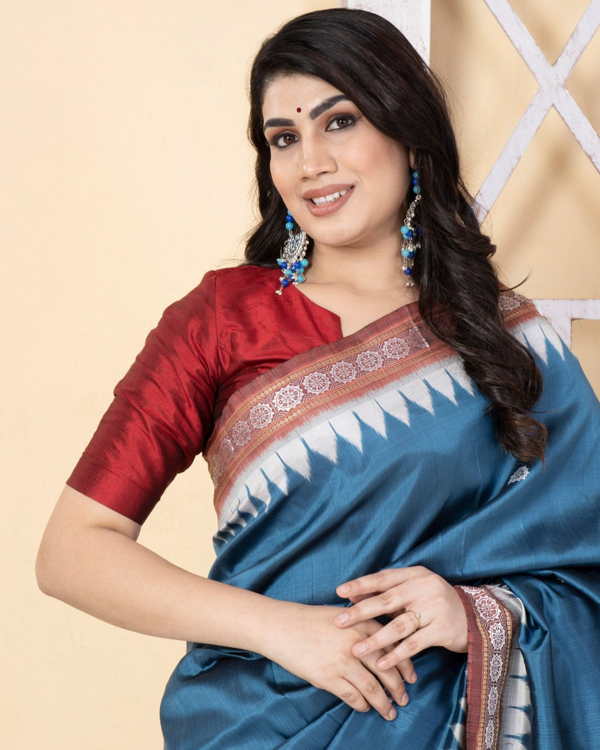 KONARK - Konark temple inspired Pure Silk Saree