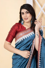 KONARK - Konark temple inspired Pure Silk Saree
