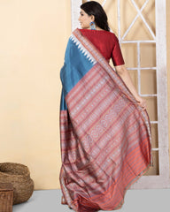 KONARK - Konark temple inspired Pure Silk Saree