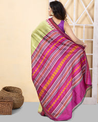 PRISHA - Dongria inspired Pure Silk Saree
