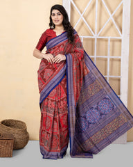 KONARK: Handwoven Exclusive Sambalpuri Cotton Saree
