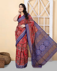 KONARK: Handwoven Exclusive Sambalpuri Cotton Saree