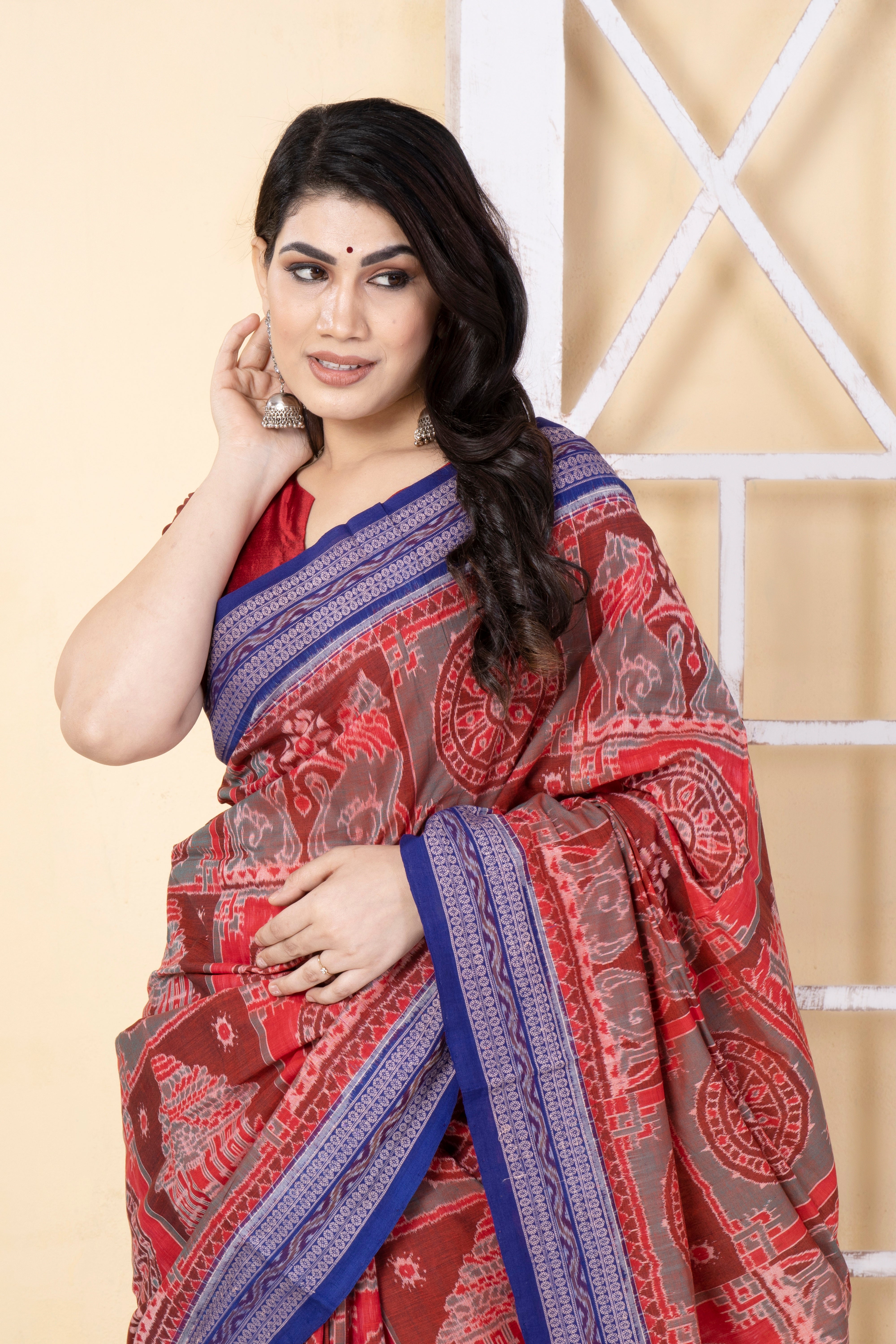 KONARK: Handwoven Exclusive Sambalpuri Cotton Saree